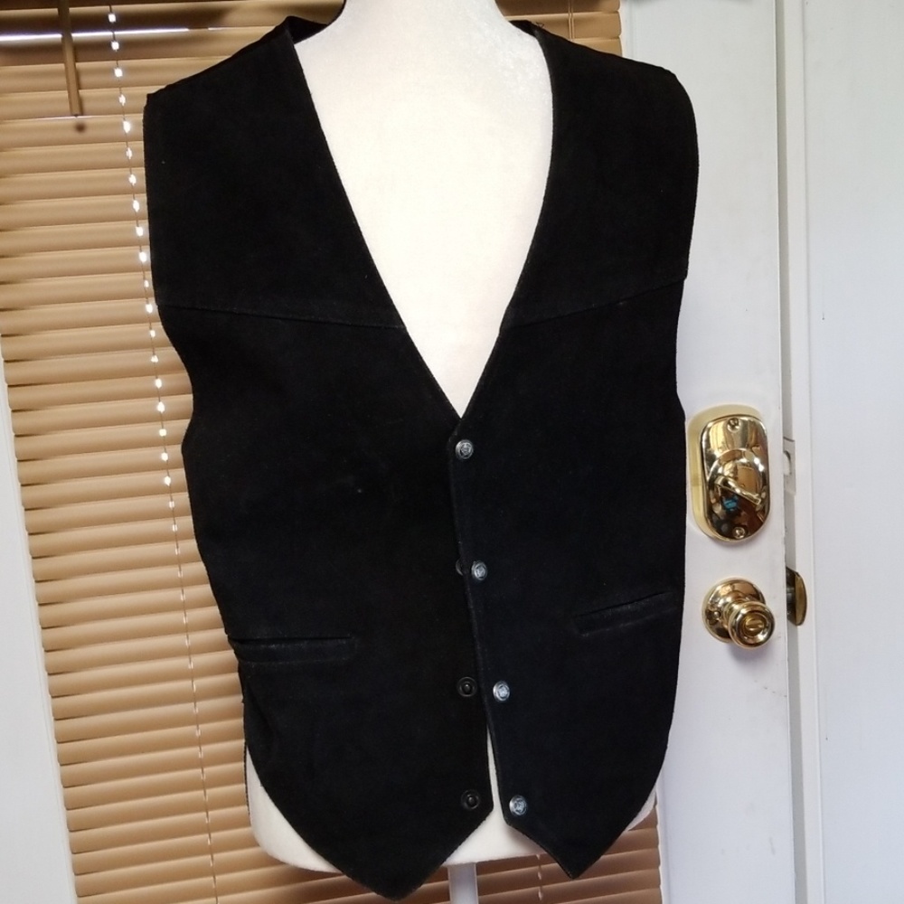 Vintage Men's Suede Vest